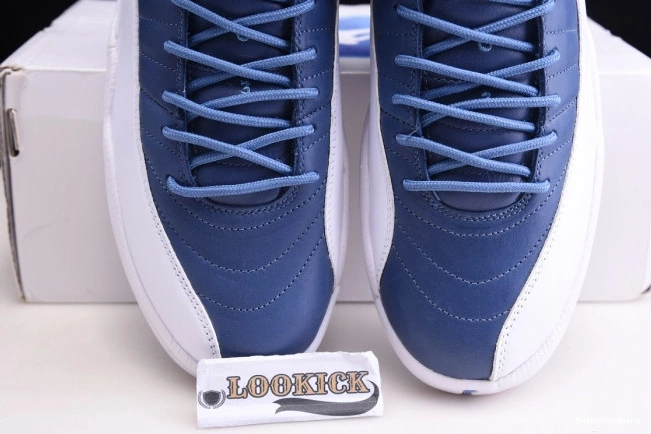 MaikeSneakers Air 12 Stone Retro 130690-404 Jordan Blue 0726